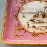 Camaieu landscape over pink