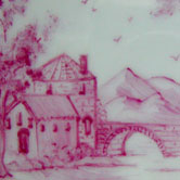 Purple Camaieu landscape