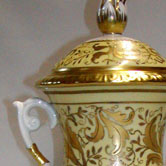 Gold Leaves over vanilla