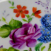 Sevres flowers and insect