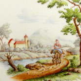 Landscape Meissen style