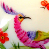 Bird of paradise and butterfly